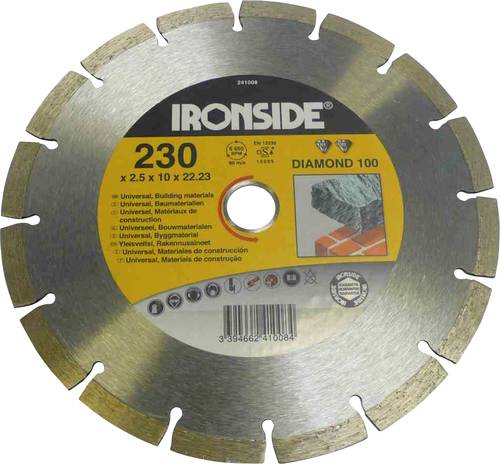 IRONSIDE 241008 Diamantscheibe Durchmesser 230mm 1St. von Ironside
