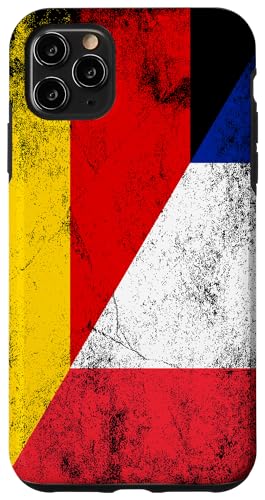 Deutschland & Frankreich Flaggen - Deutsch Französisch Hülle für iPhone 11 Pro Max von Irreverent Tees