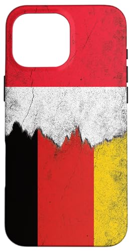 Deutschland & Frankreich Flaggen - Deutsch Französisch Hülle für iPhone 16 Pro Max Deutschland & Frankreich Flaggen - Deutsch Französisch Hülle für iPhone 16 Pro Max von Irreverent Tees