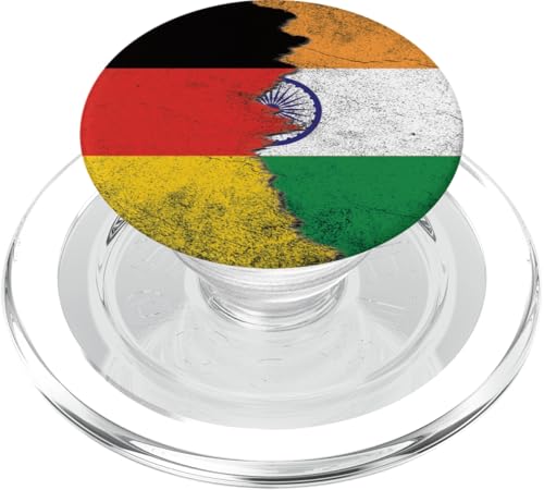 Deutschland & Indien Flaggen - Deutsch Indianer PopSockets PopGrip für MagSafe von Irreverent Tees