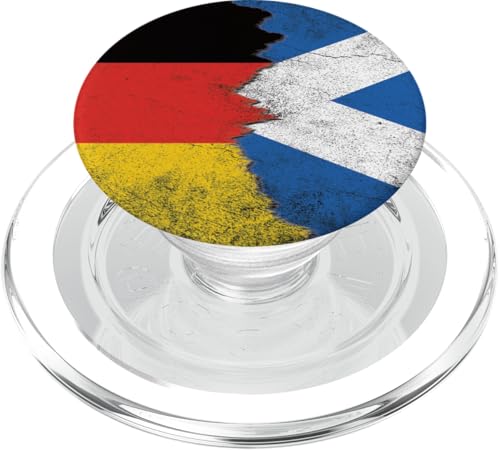 Deutschland & Schottland Flaggen - Deutscher Schottland, Schottisch PopSockets PopGrip für MagSafe Deutschland & Schottland Flaggen - Deutscher Schottland, Schottisch PopSockets PopGrip für MagSafe von Irreverent Tees