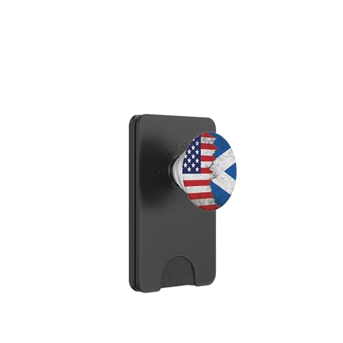 Flaggen der USA Schottland - Vereinigte Staaten von Amerika Schottisch, Schottisch PopSockets PopWallet für MagSafe Flaggen der USA Schottland - Vereinigte Staaten von Amerika Schottisch, Schottisch PopSockets PopWallet für MagSafe von Irreverent Tees