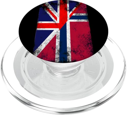 Flaggen des Vereinigten Königreichs und Norwegens – Britisch-Norwegisch PopSockets PopGrip für MagSafe Flaggen des Vereinigten Königreichs und Norwegens – Britisch-Norwegisch PopSockets PopGrip für MagSafe von Irreverent Tees