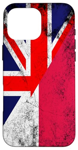 Flaggen des Vereinigten Königreichs und Polens – Britischer Polen, Polnisch Hülle für iPhone 16 Pro Max Flaggen des Vereinigten Königreichs und Polens – Britischer Polen, Polnisch Hülle für iPhone 16 Pro Max von Irreverent Tees