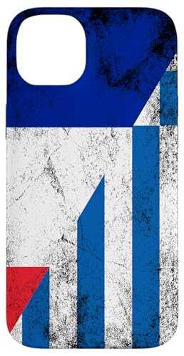 Frankreich & Griechenland Flaggen - Französisch Griechisch Hülle für iPhone 14 Plus von Irreverent Tees