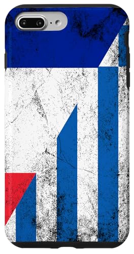 Frankreich & Griechenland Flaggen - Französisch Griechisch Hülle für iPhone 7 Plus/8 Plus von Irreverent Tees