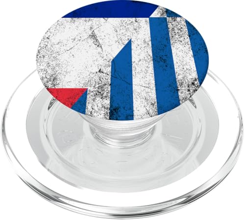Frankreich & Griechenland Flaggen - Französisch Griechisch PopSockets PopGrip für MagSafe Frankreich & Griechenland Flaggen - Französisch Griechisch PopSockets PopGrip für MagSafe von Irreverent Tees