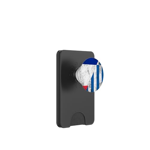 Frankreich & Griechenland Flaggen - Französisch Griechisch PopSockets PopWallet für MagSafe Frankreich & Griechenland Flaggen - Französisch Griechisch PopSockets PopWallet für MagSafe von Irreverent Tees