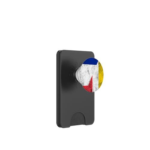 Frankreich & Komoren Flaggen - Französisch Komoran PopSockets PopWallet für MagSafe Frankreich & Komoren Flaggen - Französisch Komoran PopSockets PopWallet für MagSafe von Irreverent Tees