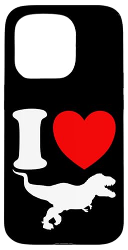 Ich liebe T-Rex Hülle für iPhone 15 Pro Ich liebe T-Rex Hülle für iPhone 15 Pro von Irreverent Tees