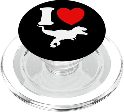 Ich liebe T-Rex PopSockets PopGrip für MagSafe Ich liebe T-Rex PopSockets PopGrip für MagSafe von Irreverent Tees