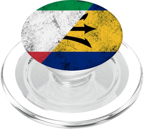 Italien & Barbados Flaggen - Italienische Bajan, Barbadian PopSockets PopGrip für MagSafe Italien & Barbados Flaggen - Italienische Bajan, Barbadian PopSockets PopGrip für MagSafe von Irreverent Tees