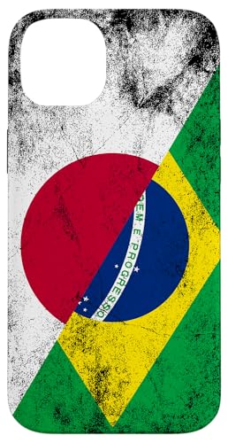 Japan & Brasilien Flaggen - Japanisch Brasilien Hülle für iPhone 14 Plus Japan & Brasilien Flaggen - Japanisch Brasilien Hülle für iPhone 14 Plus von Irreverent Tees