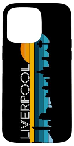 Skyline von Liverpool Hülle für iPhone 15 Pro Max von Irreverent Tees