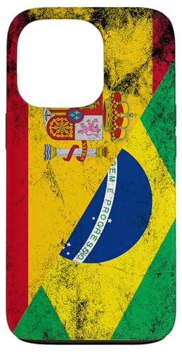 Spanien & Brasilien Flaggen - Spanisch Brasilien Hülle für iPhone 13 Pro Spanien & Brasilien Flaggen - Spanisch Brasilien Hülle für iPhone 13 Pro von Irreverent Tees