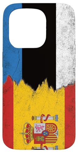 Spanien & Estland Flaggen - Spanisch Estnisch Hülle für iPhone 15 Pro von Irreverent Tees