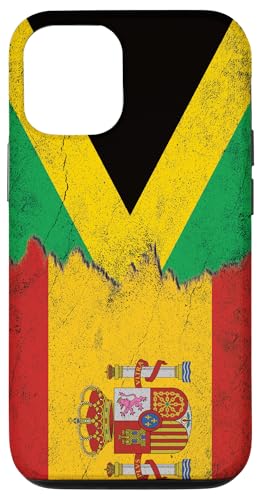Spanien & Jamaika Flaggen - Spanisch Jamaikanisch Hülle für iPhone 12/12 Pro Spanien & Jamaika Flaggen - Spanisch Jamaikanisch Hülle für iPhone 12/12 Pro von Irreverent Tees