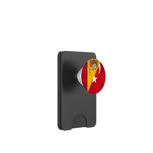 Spanien & Türkei Flaggen - Spanisch Türkisch PopSockets PopWallet für MagSafe Spanien & Türkei Flaggen - Spanisch Türkisch PopSockets PopWallet für MagSafe von Irreverent Tees