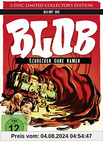 Blob - Schrecken ohne Namen (Restaurierte Fassung) im limitierten Mediabook [1 Blu-Ray + 1 DVD] [Limited Collector's Edition] von Irvin S. Yeaworth Jr.