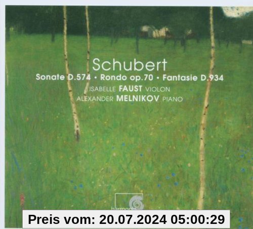 Sonate d.574/Rondo Op.70/Fant.d.934 von Isabelle Faust