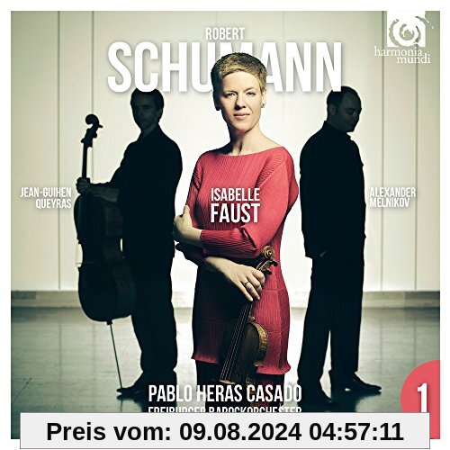 Violinkonzert + Klaviertrio Nr. 3, op. 110 (+ Bonus DVD) von Isabelle Faust