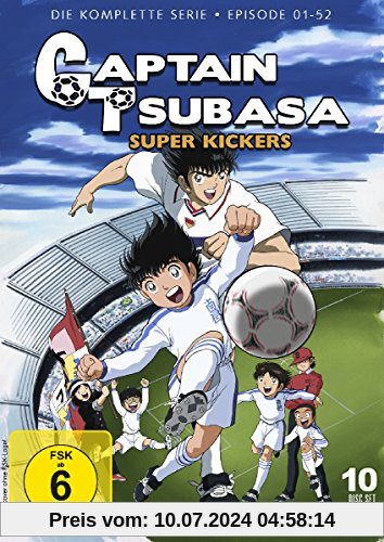 Captain Tsubasa - Super Kickers - Gesamtedition Folgen 1-52 [10 DVDs] von Isamu Imakake