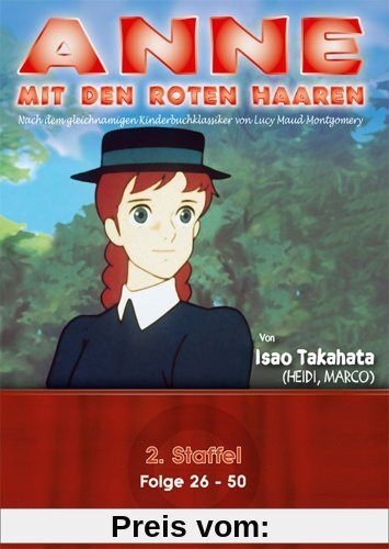 Anne mit den roten Haaren - 2. Staffel, Folge 26-50 [4 DVDs] von Isao Takahata