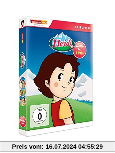 Heidi - Die Heidi-Spielfilm-Edition [3 DVDs] von Isao Takahata