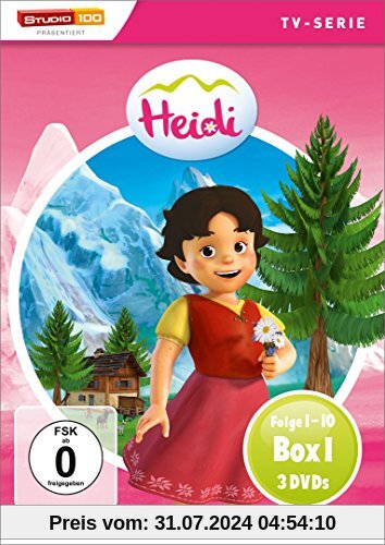 Heidi - TV-Serie, Box 1, Folge 1-10 [3 DVDs] von Isao Takahata
