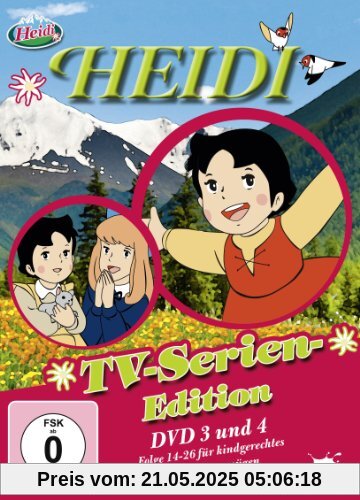 Heidi - TV-Serien-Edition, DVD 3 und 4 (Folge 14-26) [2 DVDs] von Isao Takahata