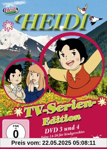 Heidi - TV-Serien-Edition, DVD 3 und 4 (Folge 14-26) [2 DVDs] von Isao Takahata