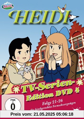 Heidi - TV-Serien Edition, DVD 4 (Folge 21-26) von Isao Takahata