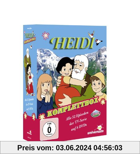 Heidi - TV-Serien Komplettbox [8 DVDs] von Isao Takahata