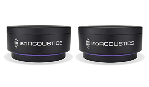 IsoAcoustics Iso-Puck-Serie mit akustischen Isolatoren Iso-Puck 76, 18 kg max./Stück, 2 Stk. von IsoAcoustics
