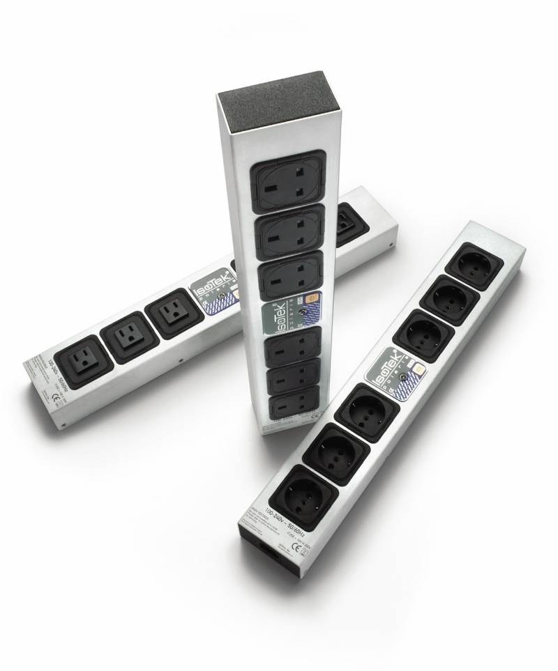Polaris Steckdosenleiste silber von IsoTek