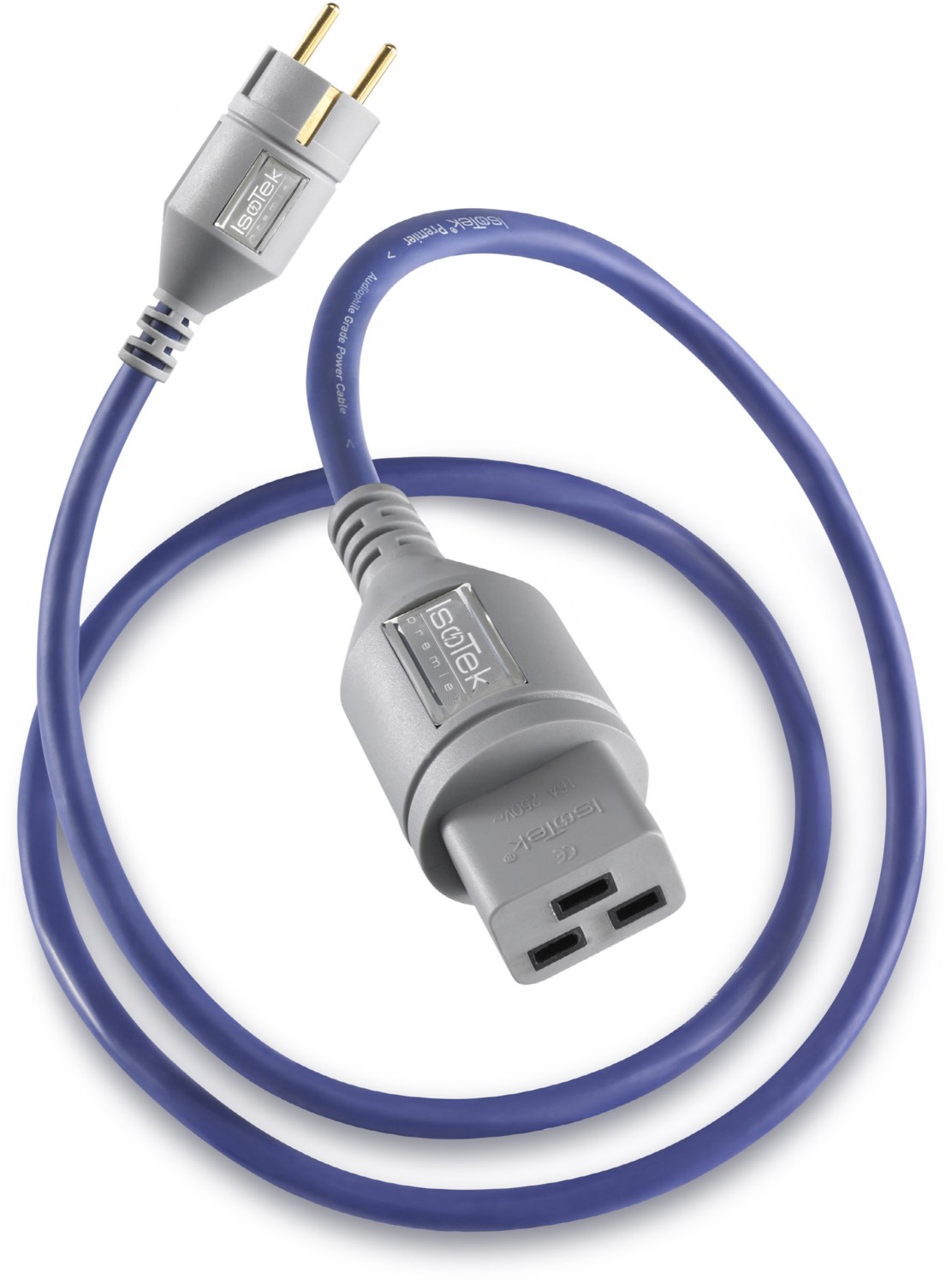 Premier (EU zu C19 IEC) Stromversorgungskabel von IsoTek