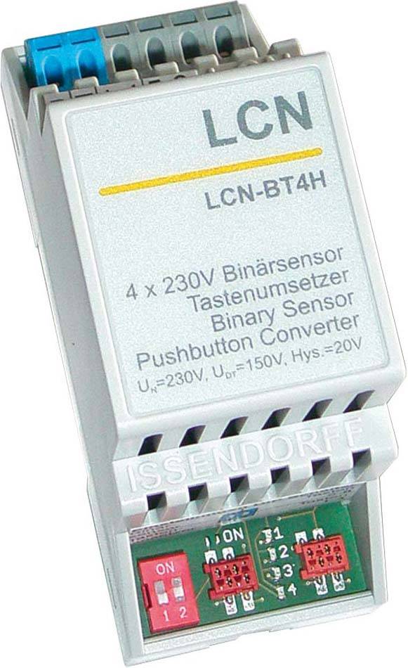 ISSE Tastenumsetzer o. LCN - BT4H Binäreingang 4-fach für den I-Anschluss ISSE Tastenumsetzer o. LCN - BT4H Binäreingang 4-fach für den I-Anschluss von Issendorff KG