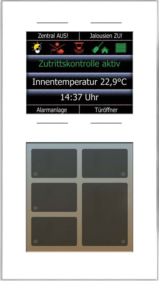 Issendorff Glas-Tastenfeld LCN - GT10DW 30185 von Issendorff