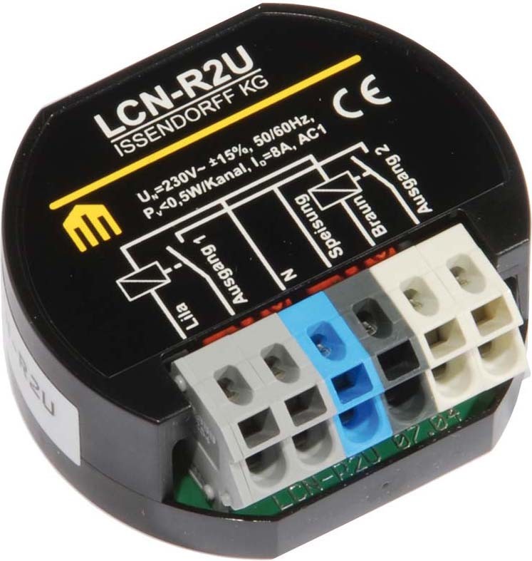 Issendorff Relais UP 2-fach 8A LCN - R2U 30023 von Issendorff
