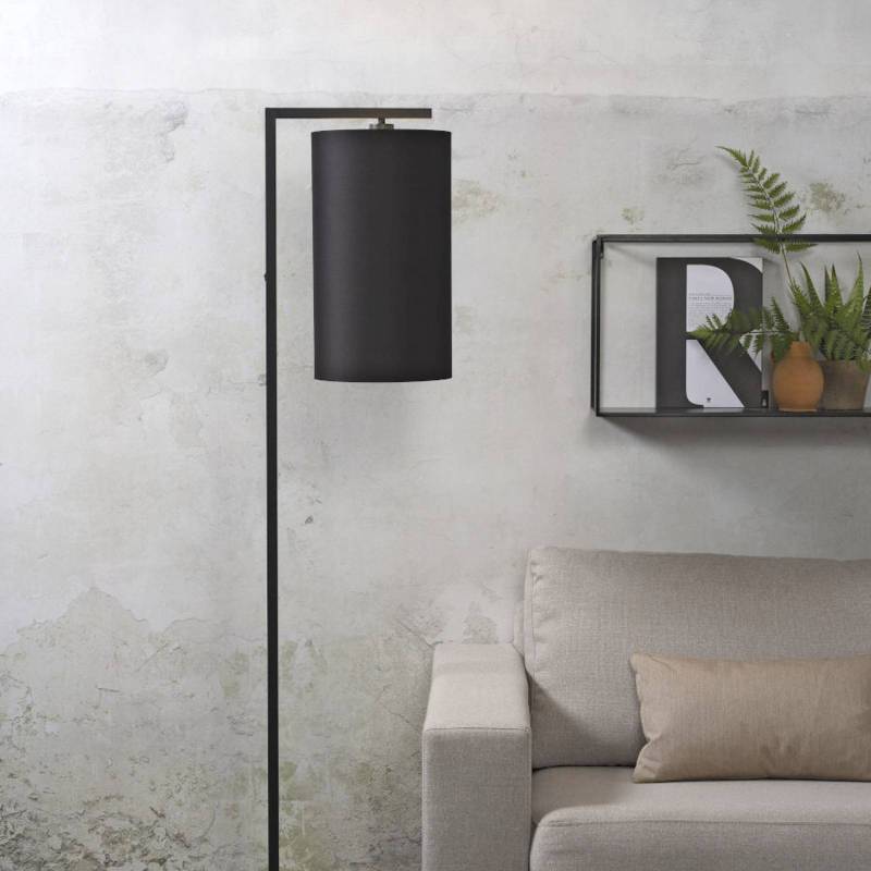 IT'S ABOUT ROMI Stehlampe Boston, Ø 25 cm, schwarz, Textil von IT´S ABOUT ROMI