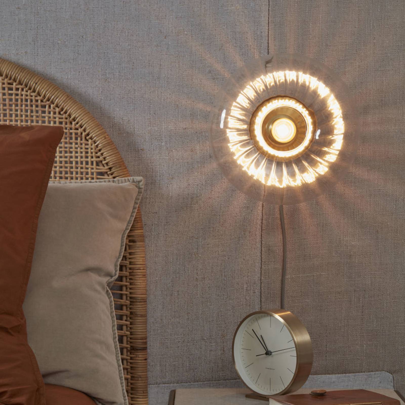 IT'S ABOUT ROMI Brussels Wandleuchte gold/klar IT'S ABOUT ROMI Brussels Wandleuchte gold/klar von It's About Romi