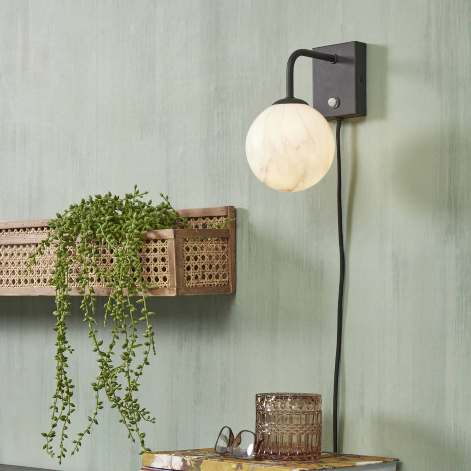 IT'S ABOUT ROMI Carrara Wandlampe schwarz/marmor IT'S ABOUT ROMI Carrara Wandlampe schwarz/marmor von It's About Romi