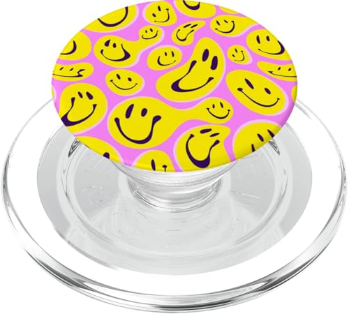 Smiley rosa PopSockets PopGrip für MagSafe Smiley rosa PopSockets PopGrip für MagSafe von It's Art