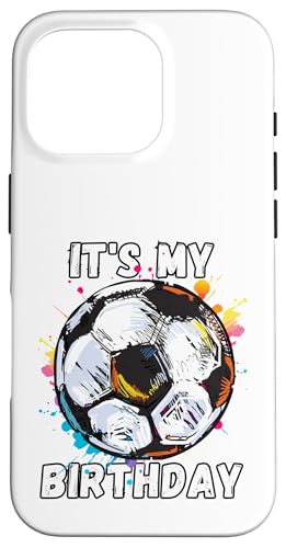 Kinder Awesome Soccer 12. Geburtstag Fußball Geburtstag Party Hülle für iPhone 16 Pro Kinder Awesome Soccer 12. Geburtstag Fußball Geburtstag Party Hülle für iPhone 16 Pro von It's My Birthday Soccer Party Gifts & Apparel