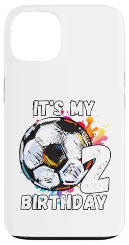 Kinder Awesome Soccer 2. Geburtstag Fußball Geburtstag Party Hülle für iPhone 13 Kinder Awesome Soccer 2. Geburtstag Fußball Geburtstag Party Hülle für iPhone 13 von It's My Birthday Soccer Party Gifts & Apparel