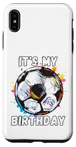 Kinder-Fußball-Geburtstagsparty zum 6. Geburtstag Hülle für iPhone XS Max Kinder-Fußball-Geburtstagsparty zum 6. Geburtstag Hülle für iPhone XS Max von It's My Birthday Soccer Party Gifts & Apparel