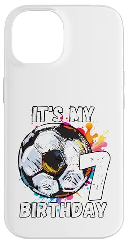 Kinder-Fußball-Geburtstagsparty zum 7. Geburtstag Hülle für iPhone 14 Kinder-Fußball-Geburtstagsparty zum 7. Geburtstag Hülle für iPhone 14 von It's My Birthday Soccer Party Gifts & Apparel