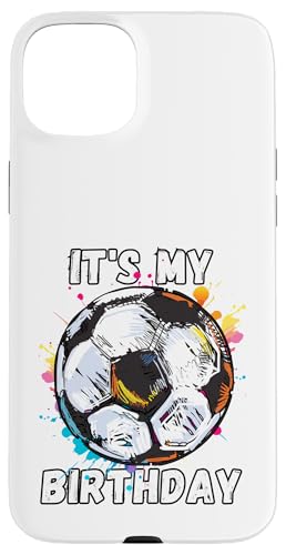Kinder-Fußball-Geburtstagsparty zum 7. Geburtstag Hülle für iPhone 15 Plus Kinder-Fußball-Geburtstagsparty zum 7. Geburtstag Hülle für iPhone 15 Plus von It's My Birthday Soccer Party Gifts & Apparel