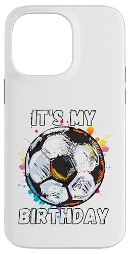 Kinder-Fußball-Geburtstagsparty zum 9. Geburtstag Hülle für iPhone 14 Pro Max Kinder-Fußball-Geburtstagsparty zum 9. Geburtstag Hülle für iPhone 14 Pro Max von It's My Birthday Soccer Party Gifts & Apparel