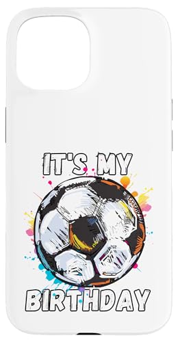 Kinder-Fußball-Geburtstagsparty zum 9. Geburtstag Hülle für iPhone 15 Kinder-Fußball-Geburtstagsparty zum 9. Geburtstag Hülle für iPhone 15 von It's My Birthday Soccer Party Gifts & Apparel